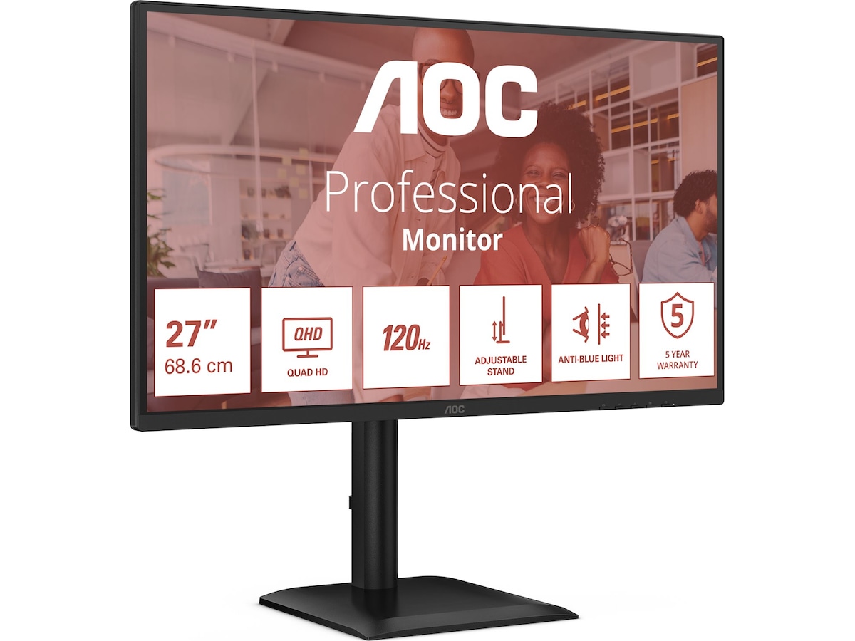 AOC 27" skjerm Q27E4CV Skjermer
