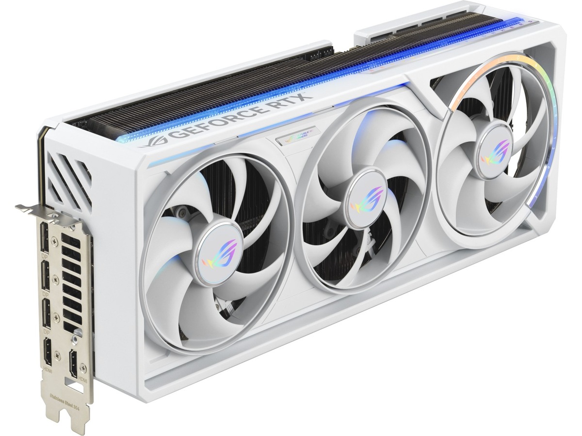 Asus ROG Astral GeForce RTX 5080 OC (hvit) Skjermkort