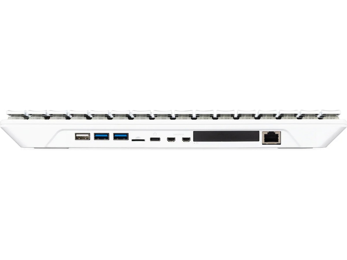 Raspberry Pi 500+ Desktop Kit (hvit) Integrert CPU