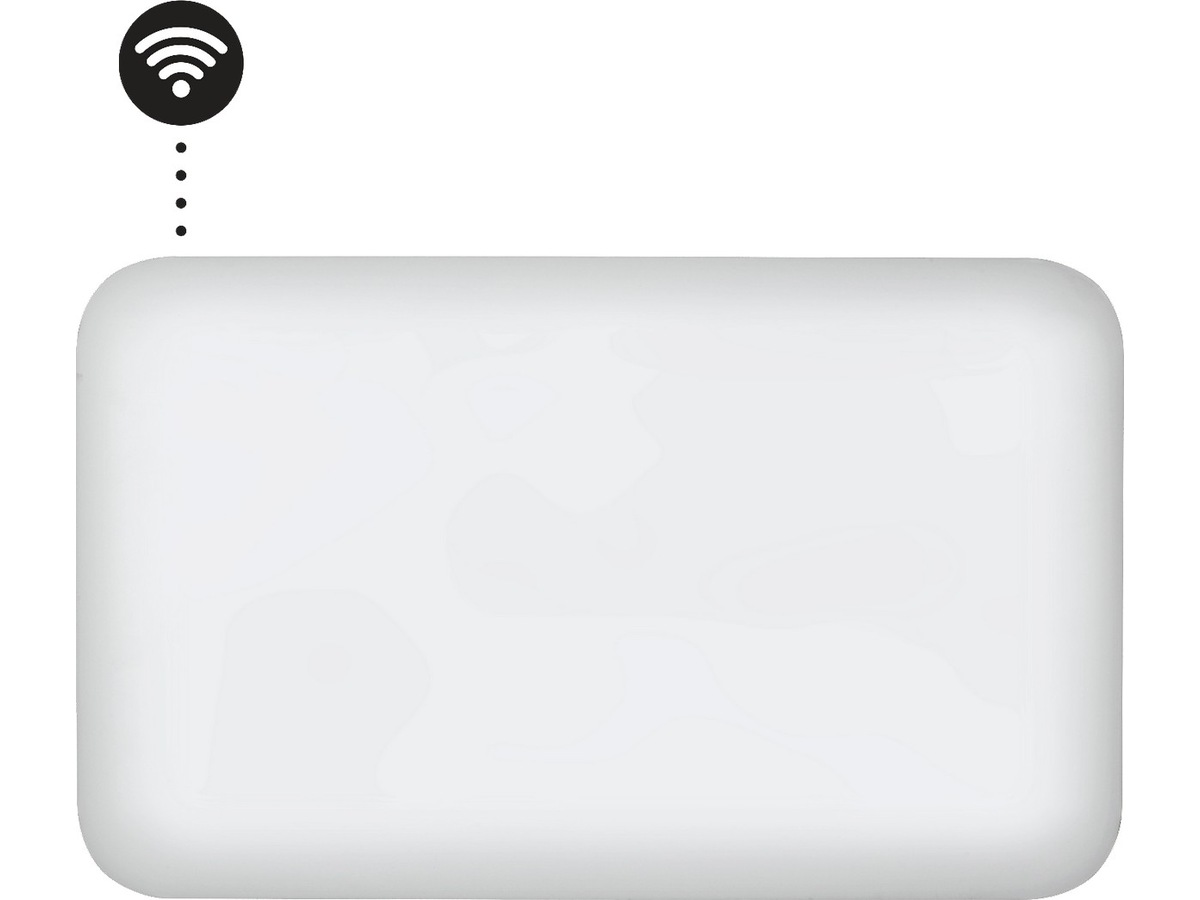 Mill Invisible Smart WiFi Gen 4 panelovn 700W 2-pakke (hvit) Panelovner