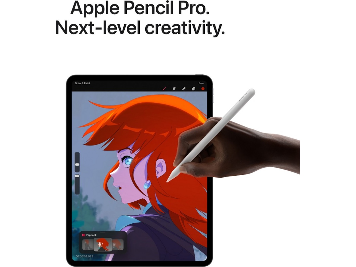 iPad Pro 13" (2025) 1TB 5G (sølv) Nettbrett / iPad