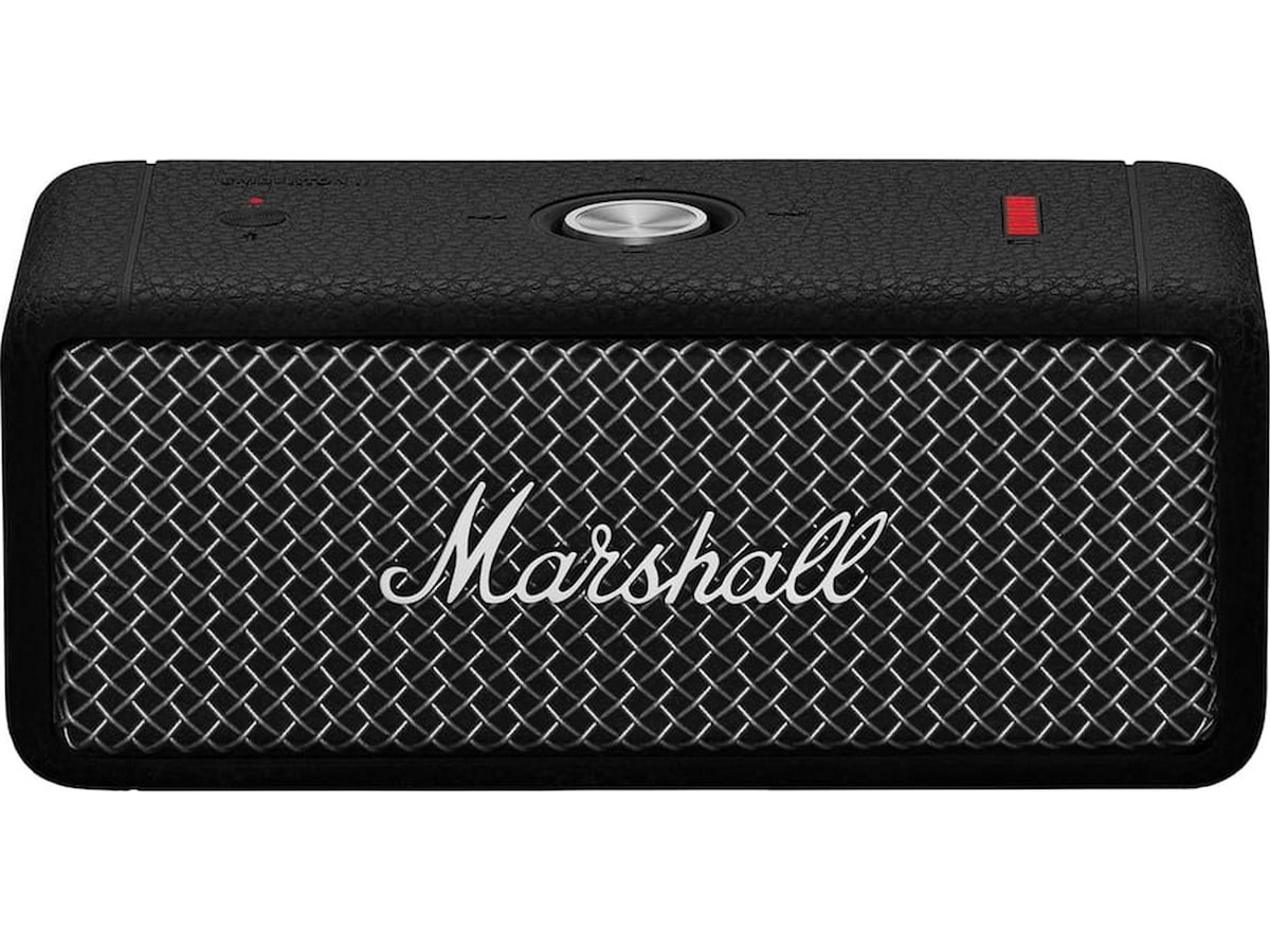 Marshall Emberton II Trådløs bluetooth-høyttaler (sort og stål) Trådløs / Bluetooth-høyttaler