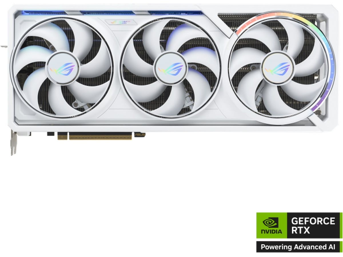 Asus ROG Astral GeForce RTX 5090 OC (hvit) Skjermkort