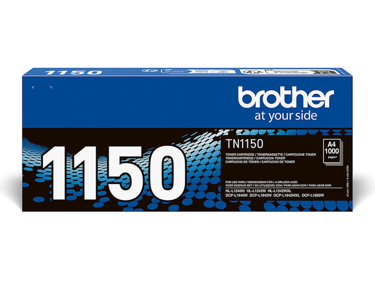 Brother toner TN-1150 Sort Lasertoner