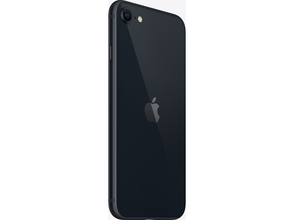 Apple iPhone SE (2022) 64GB (sort) - Gradering B Mobiltelefoner