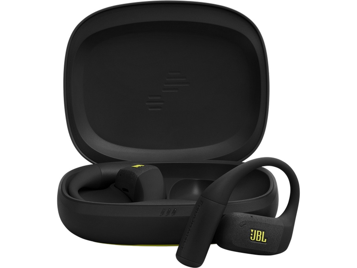 JBL Endurance Zone Trådløse ørepropper, Open Ear (sort/lime) Ørepropper