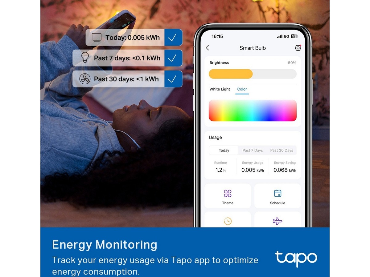 TP-Link Tapo L535E Smart Lyspære Lyspærer & LED-pærer