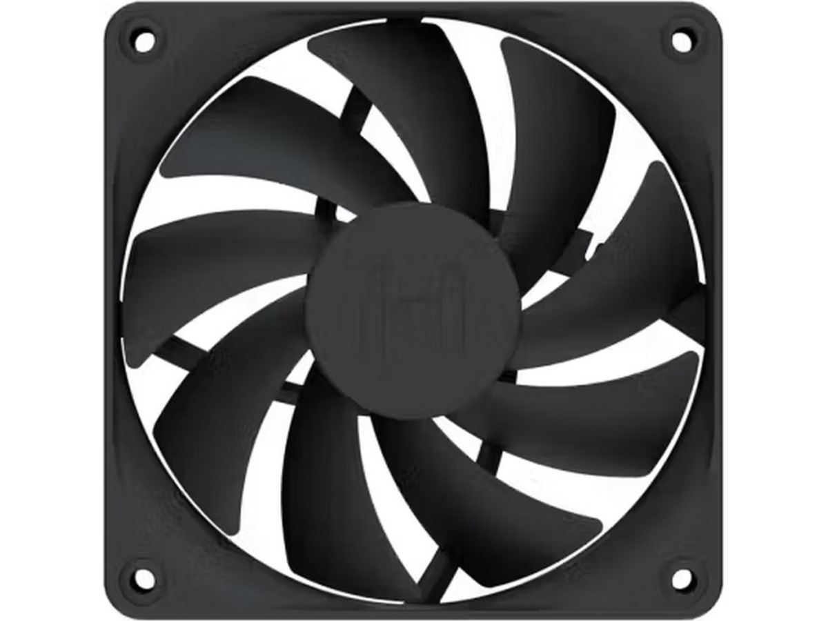 HYTE FA12 Vifte 4pk (svart) Vifter