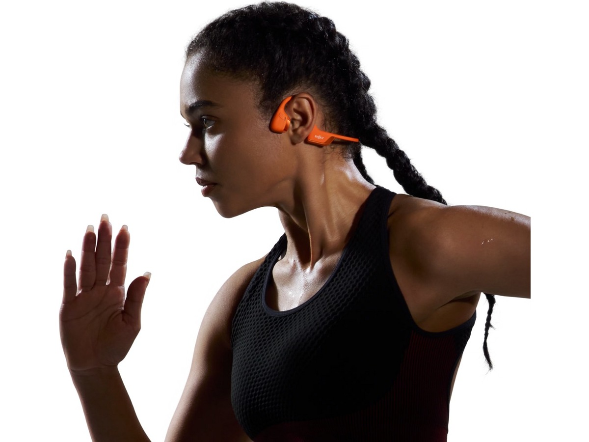 SHOKZ OpenRun Pro2 trådløse hodetelefoner (oransje) Hodetelefoner