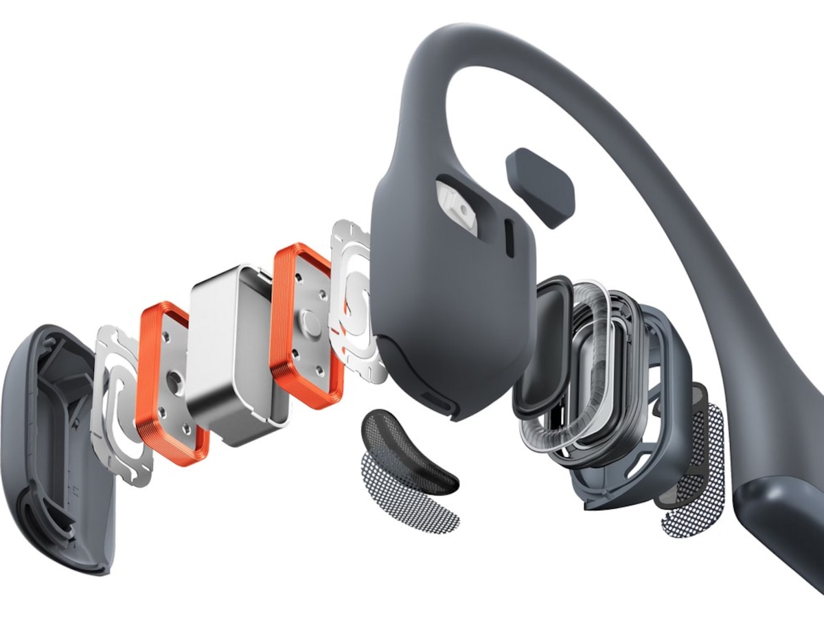 SHOKZ OpenRun Pro2 trådløse hodetelefoner, open-ear (sort) Hodetelefoner