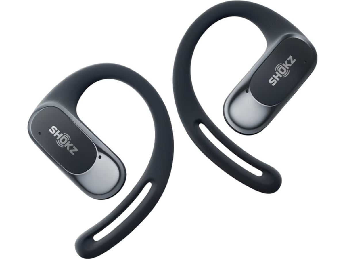 SHOKZ OpenFit Air Trådløse ørepropper, open-ear (sort) Hodetelefoner