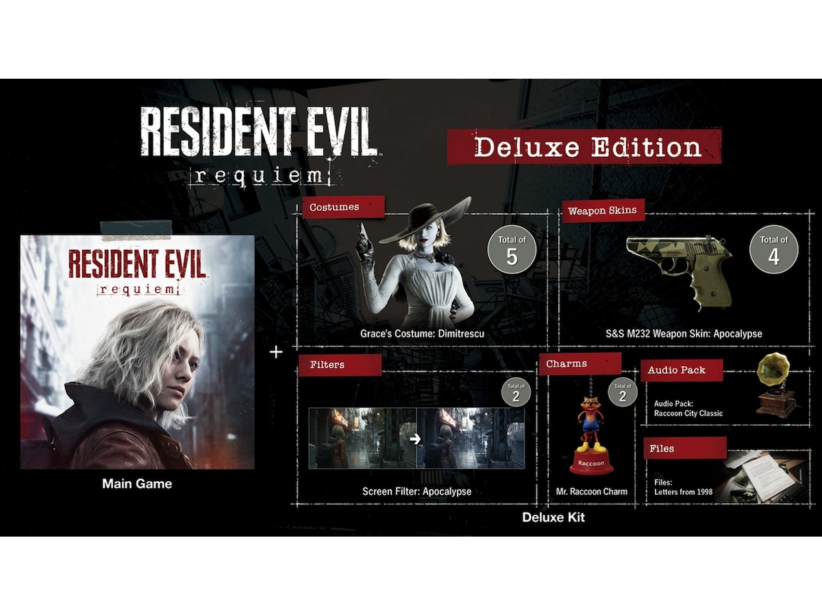 Resident Evil Requiem NSW2 (Steelbook DLX edition) Spill til Nintendo Switch 2