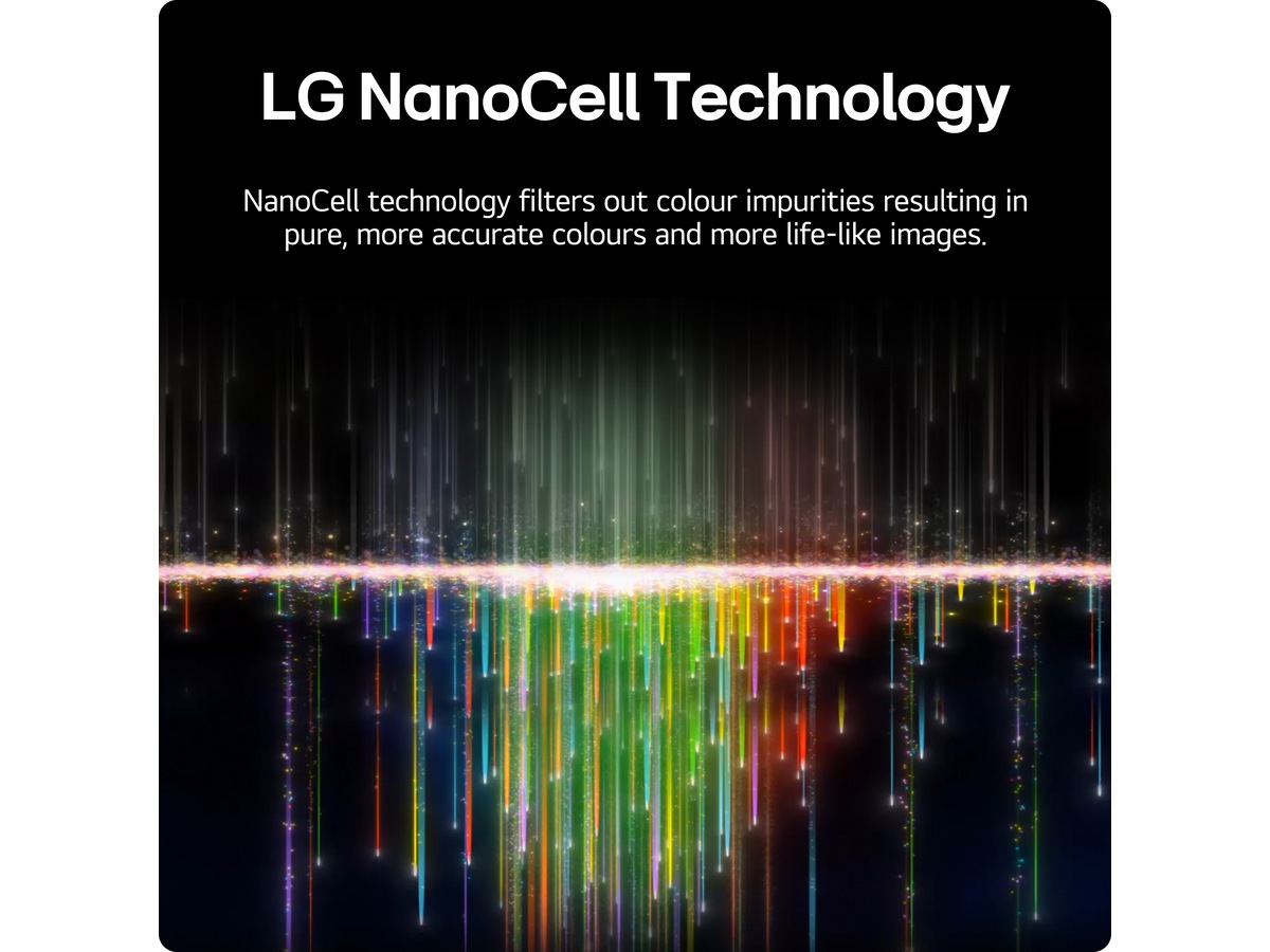 LG 55'' NANO 81 4K TV (2024) 55NANO81T6A -B-Grade Demo TV/projektor