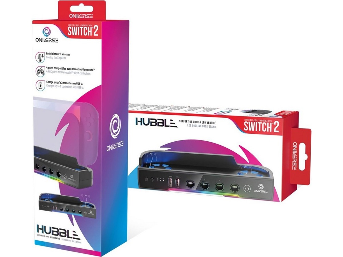 Oniverse Hubble Nintendo Switch 2 dokk og displaystativ Tilbehør
