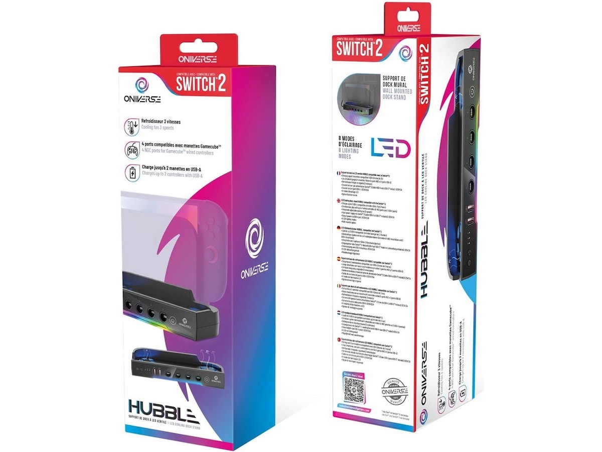 Oniverse Hubble Nintendo Switch 2 dokk og displaystativ Tilbehør