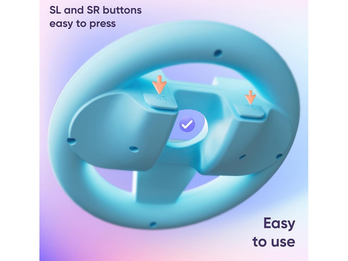 Oniverse 4-pakning racingshjul for Switch 2 Tilbehør