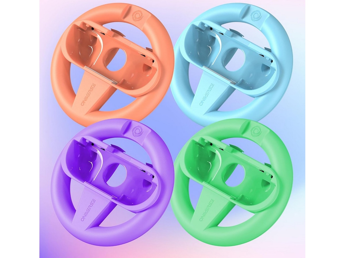 Oniverse 4-pakning racingshjul for Switch 2 Tilbehør