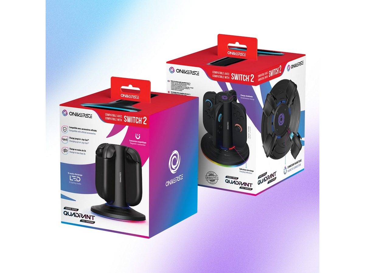 Oniverse Nintendo Switch 2 4 Joy-con ladestasjon Tilbehør