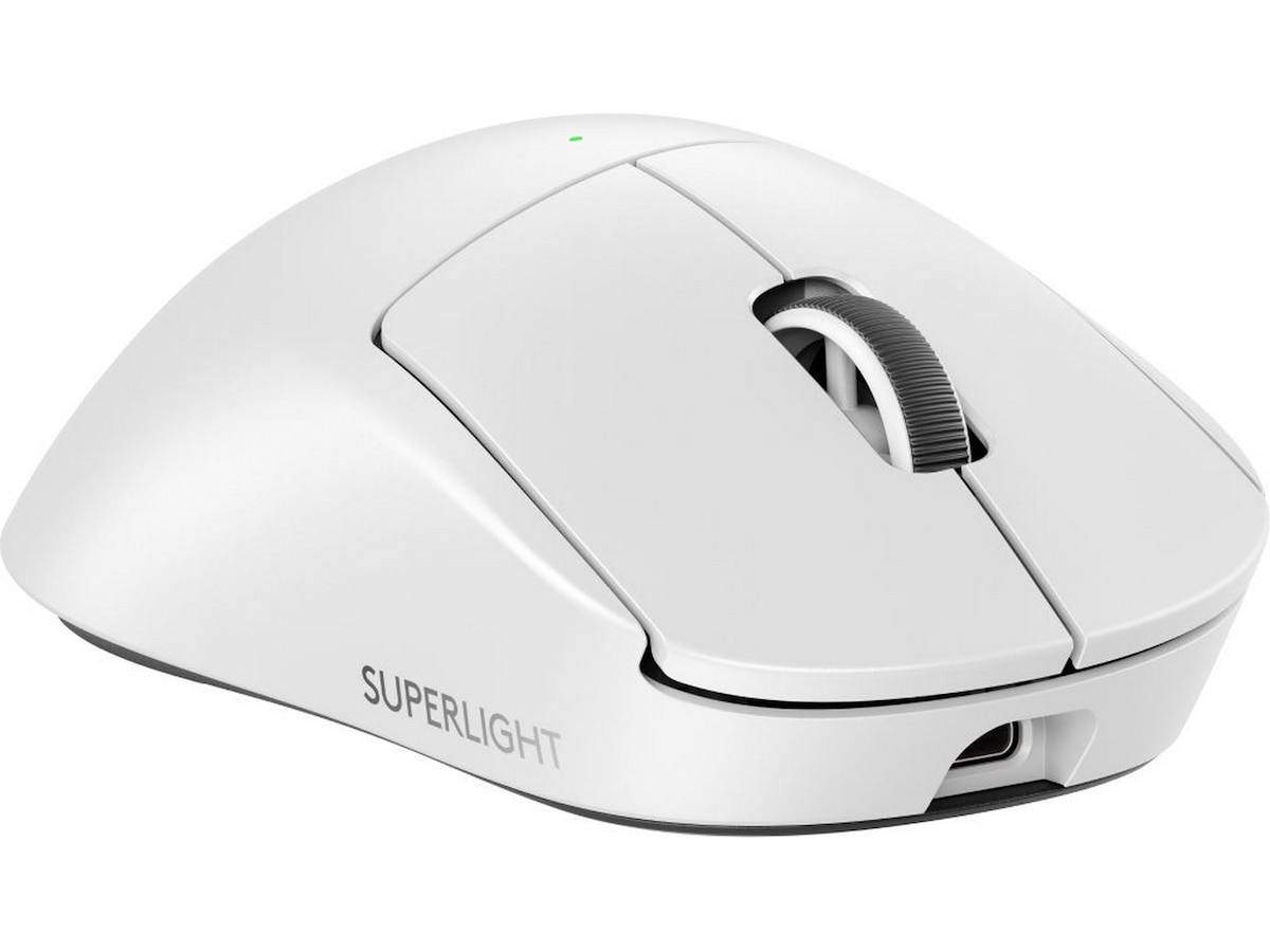 Logitech Pro X Superlight 2 DEX trådløs gamingmus (hvit) Gamingmus
