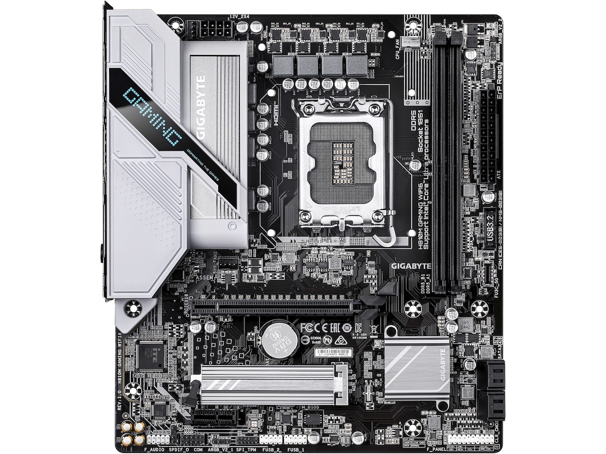 Gigabyte H810M S2H hovedkort Intel Socket
