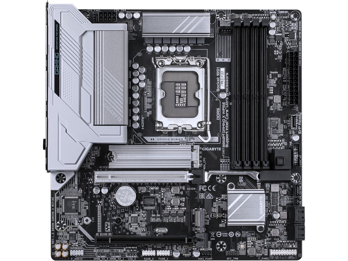 Gigabyte B860M GAMING X WIFI6E Hovedkort Intel Socket