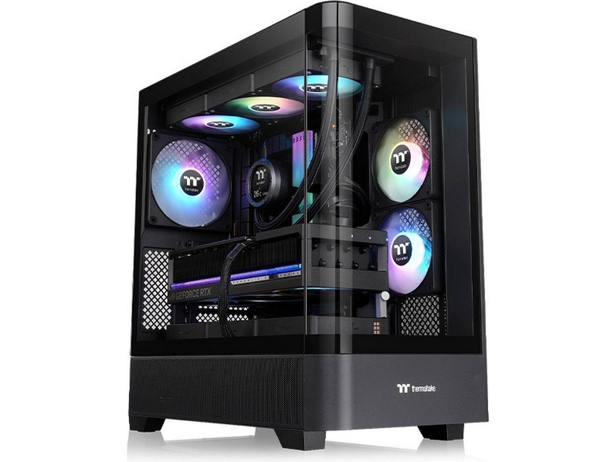 Thermaltake View 290 TG ARGB Mid Tower (svart) Midi tower