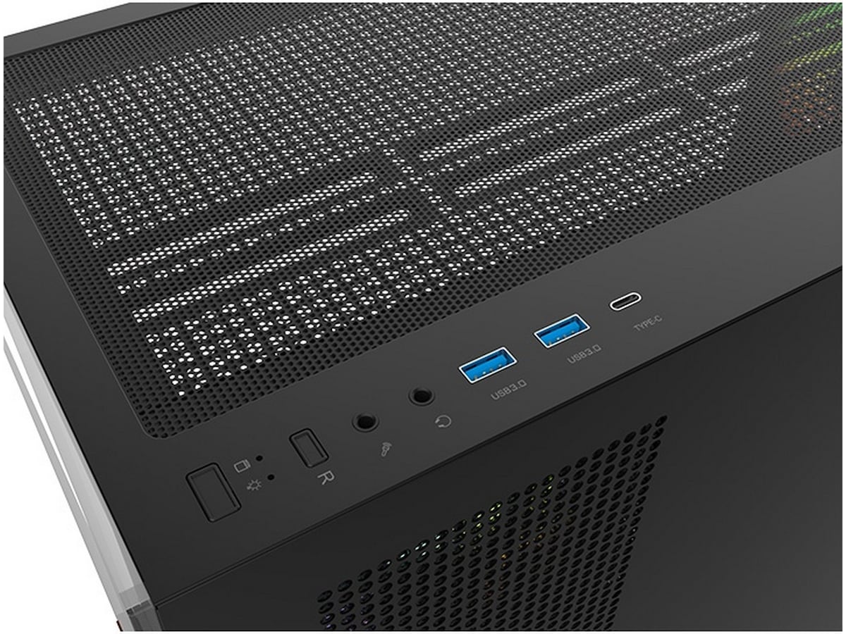 Thermaltake View 270 Plus WS ARGB Mid Tower (svart) Midi tower