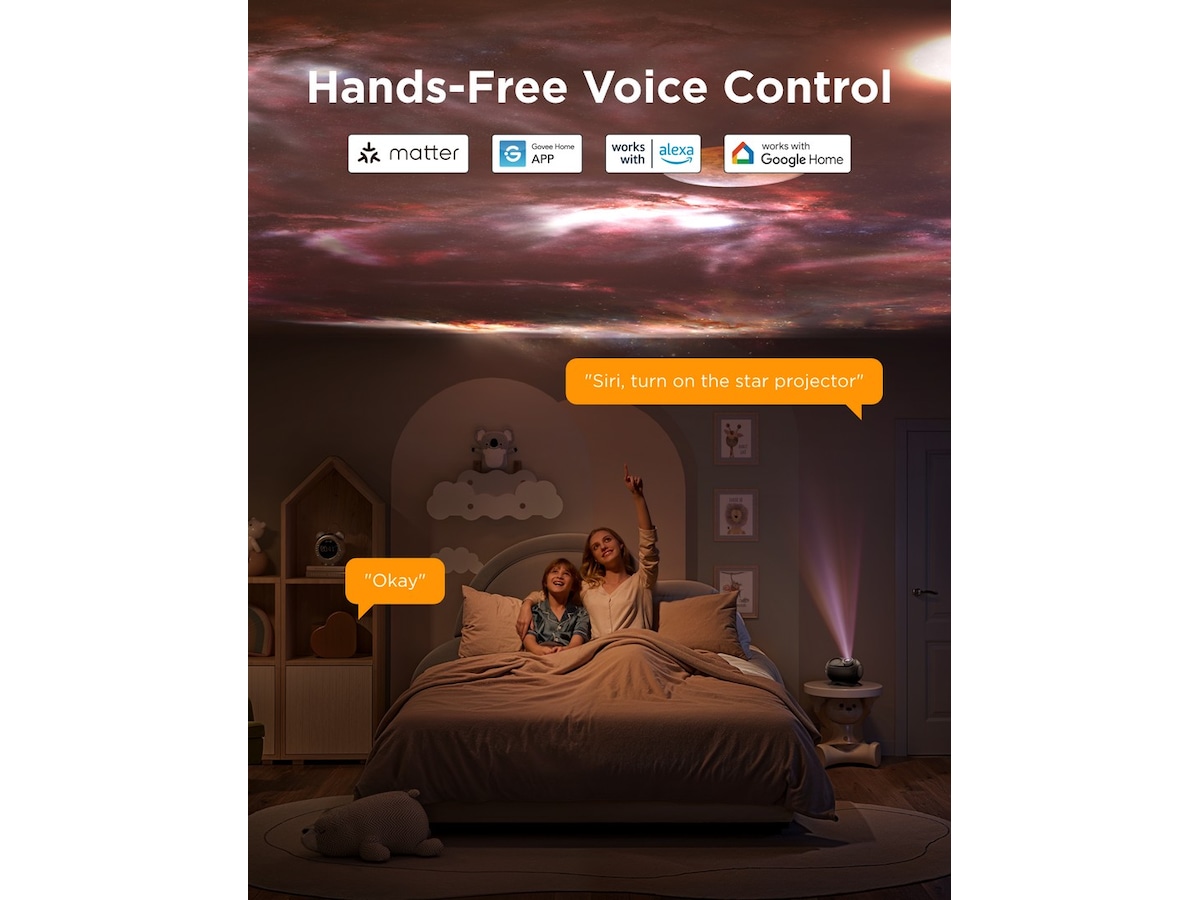 Govee Galaxy Light Projector 2 Pro Led strips & underholdning