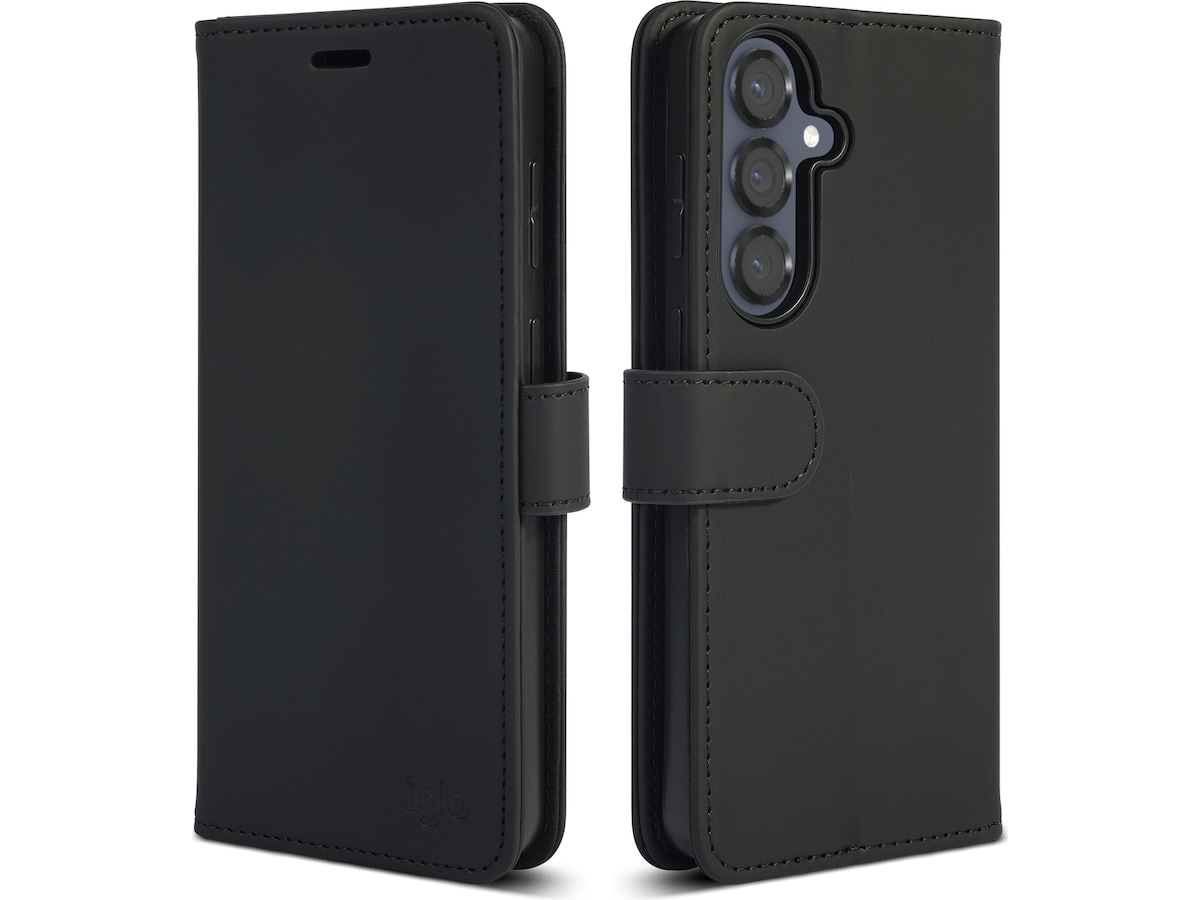 iiglo Galaxy S26+ Lommebokdeksel (sort) Deksel til mobiltelefon