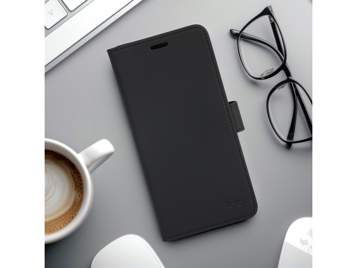 iiglo Galaxy S26+ Lommebokdeksel (sort) Deksel til mobiltelefon