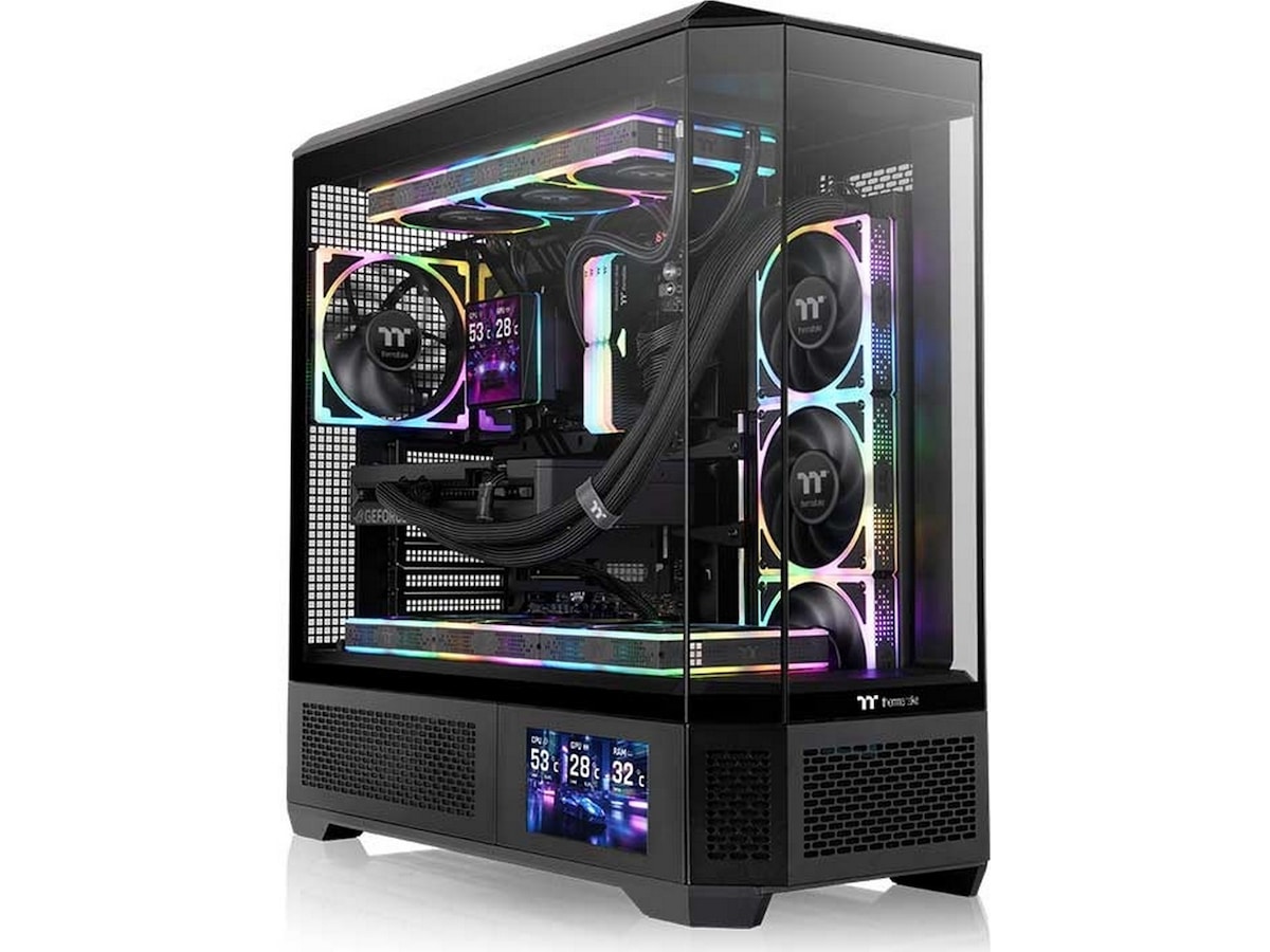 Thermaltake 6,0" LCD-panelsett for View 600 TG (svart) Tilbehør