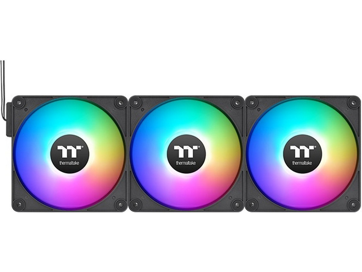 Thermaltake CT120 EX ARGB Sync Vifte 3-pakning (svart) Vifter