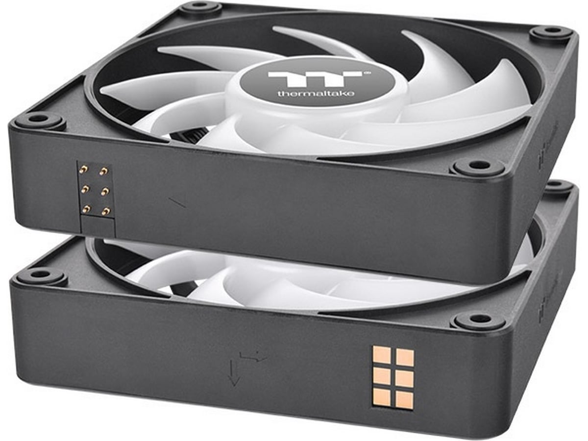 Thermaltake CT120 EX ARGB Sync Vifte 3-pakning (svart) Vifter