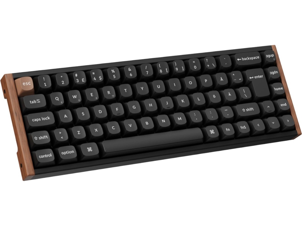 Keychron K6 HE SE Trådløst Gamingtastatur (tre/svart) Gamingtastatur