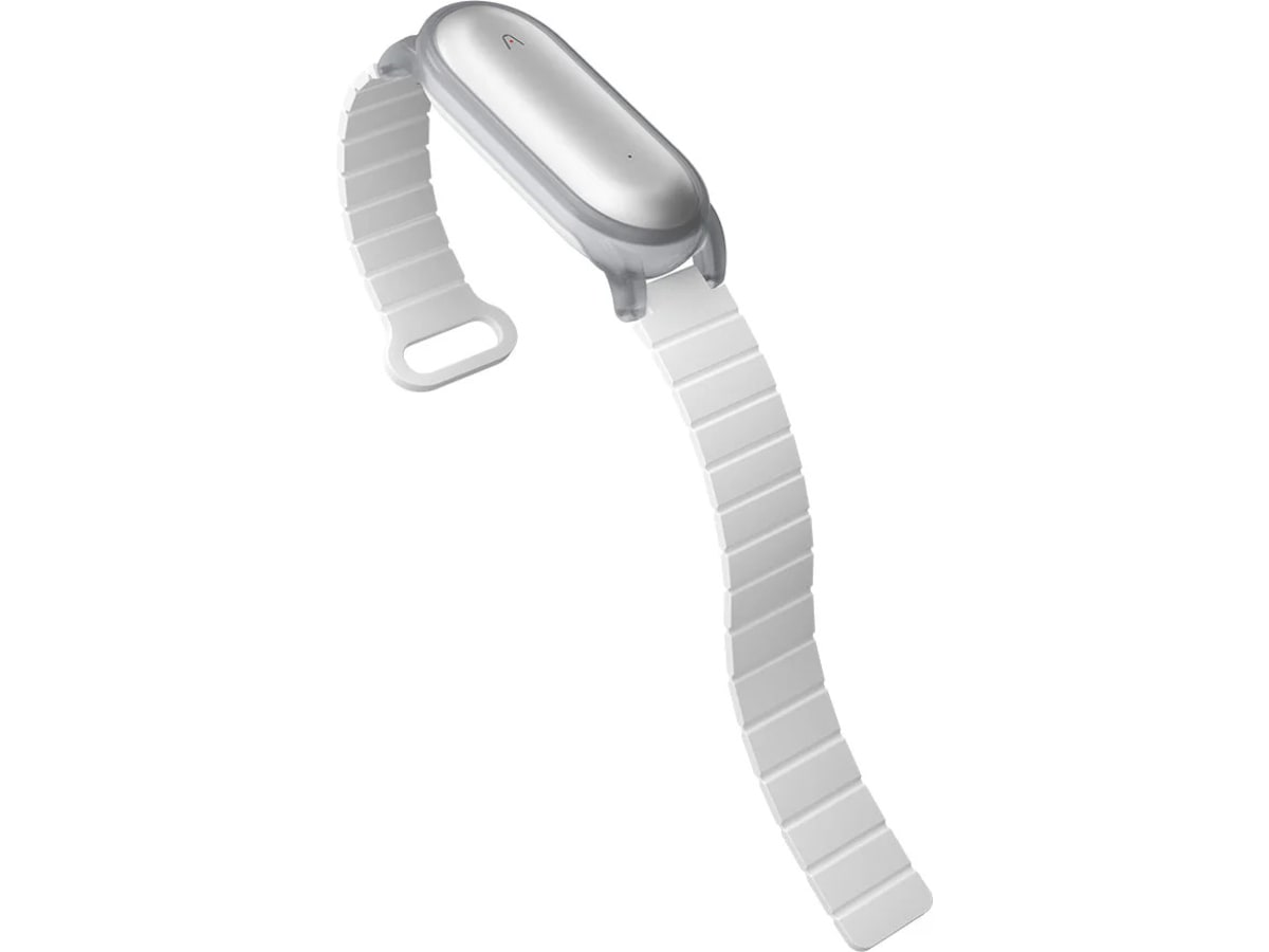 PLAUD NotePin Smart bærbar AI-opptaker (sølv) Veggfeste & tilbehør lyd