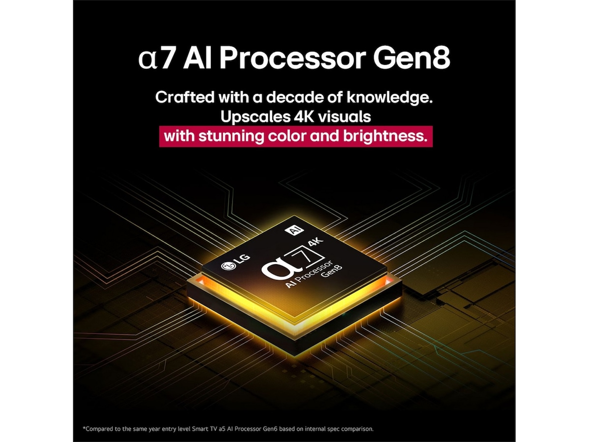 LG 75'' QNED7E AI 4k Smart TV 75QNED7EA6B (2025) 70 - 79 tommer TV