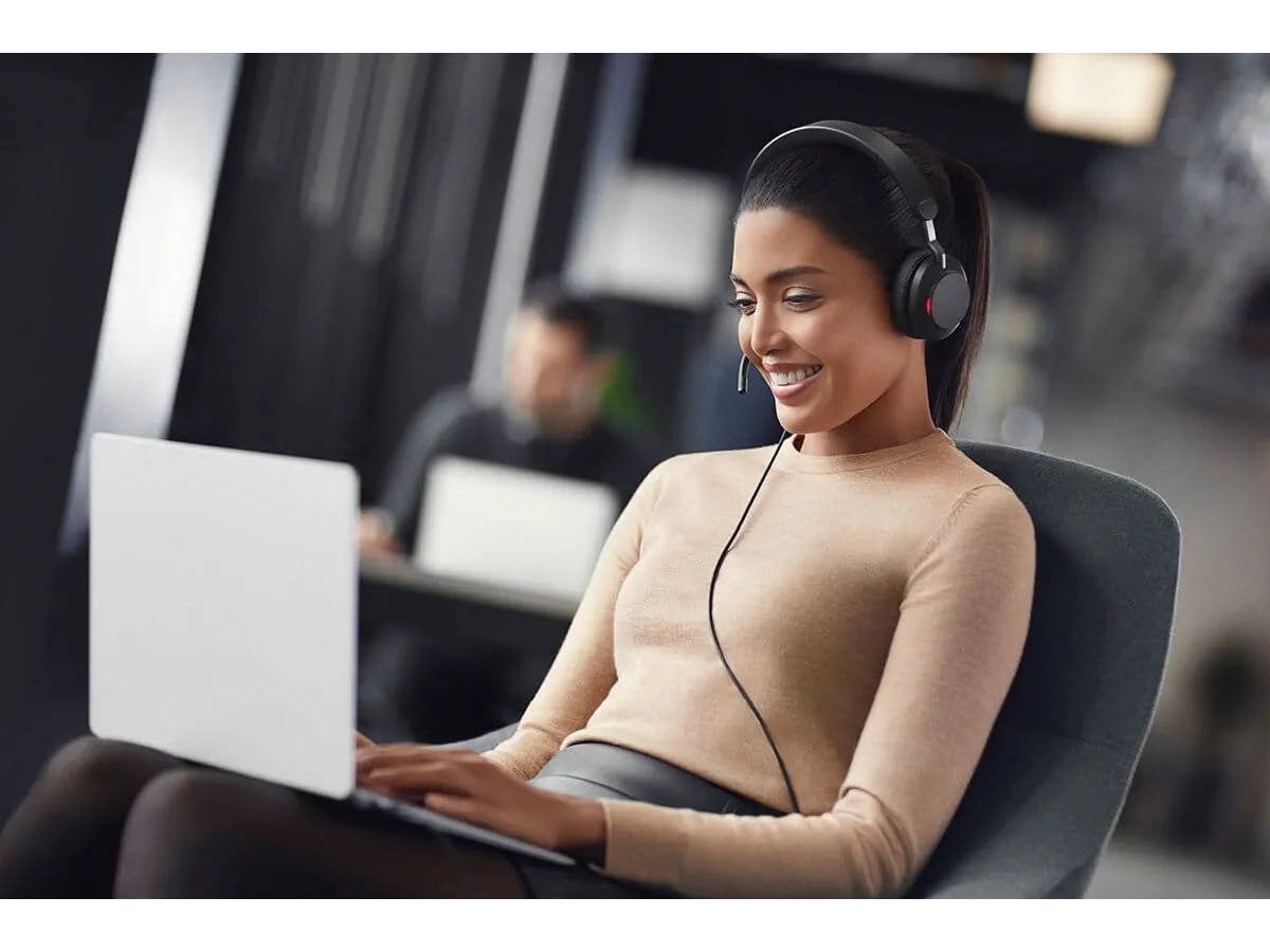 Jabra Evolve2 40 SE MS Stereo Hodesett, trådløse