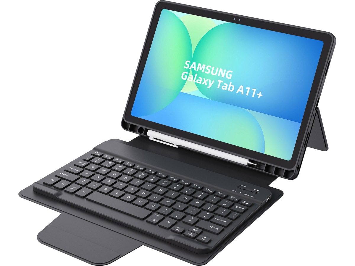 Samsung Galaxy Tab A11+ Slankt Tastaturdeksel Deksel til nettbrett