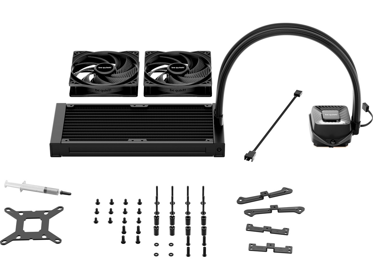 vær stille! Pure Loop 3 240mm Kjøler CPU - Vannkjøling