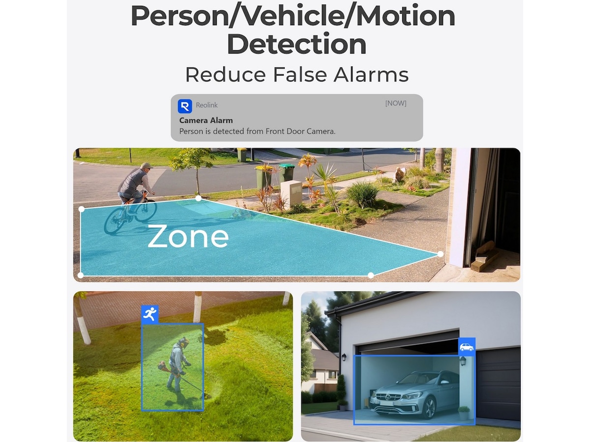 Reolink Video Dørklokke WiFi (svart) Ringeklokker
