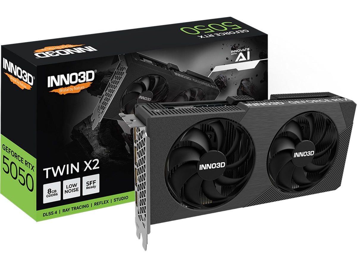 INNO3D GeForce RTX 5050 TWIN X2 Skjermkort