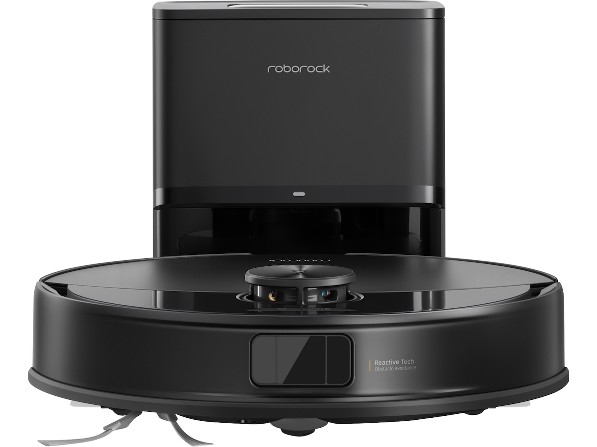 Roborock Q10 VF+ Robotstøvsuger (svart) + støvposer Robotstøvsugere