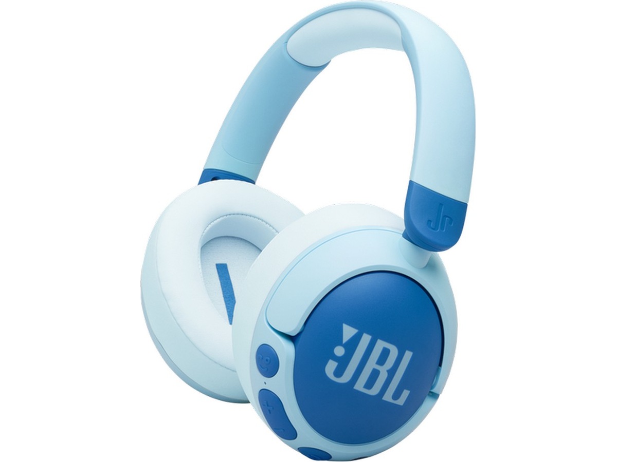 JBL Junior 470NC trådløse hodetelefoner, over-ear (blå) Hodetelefoner