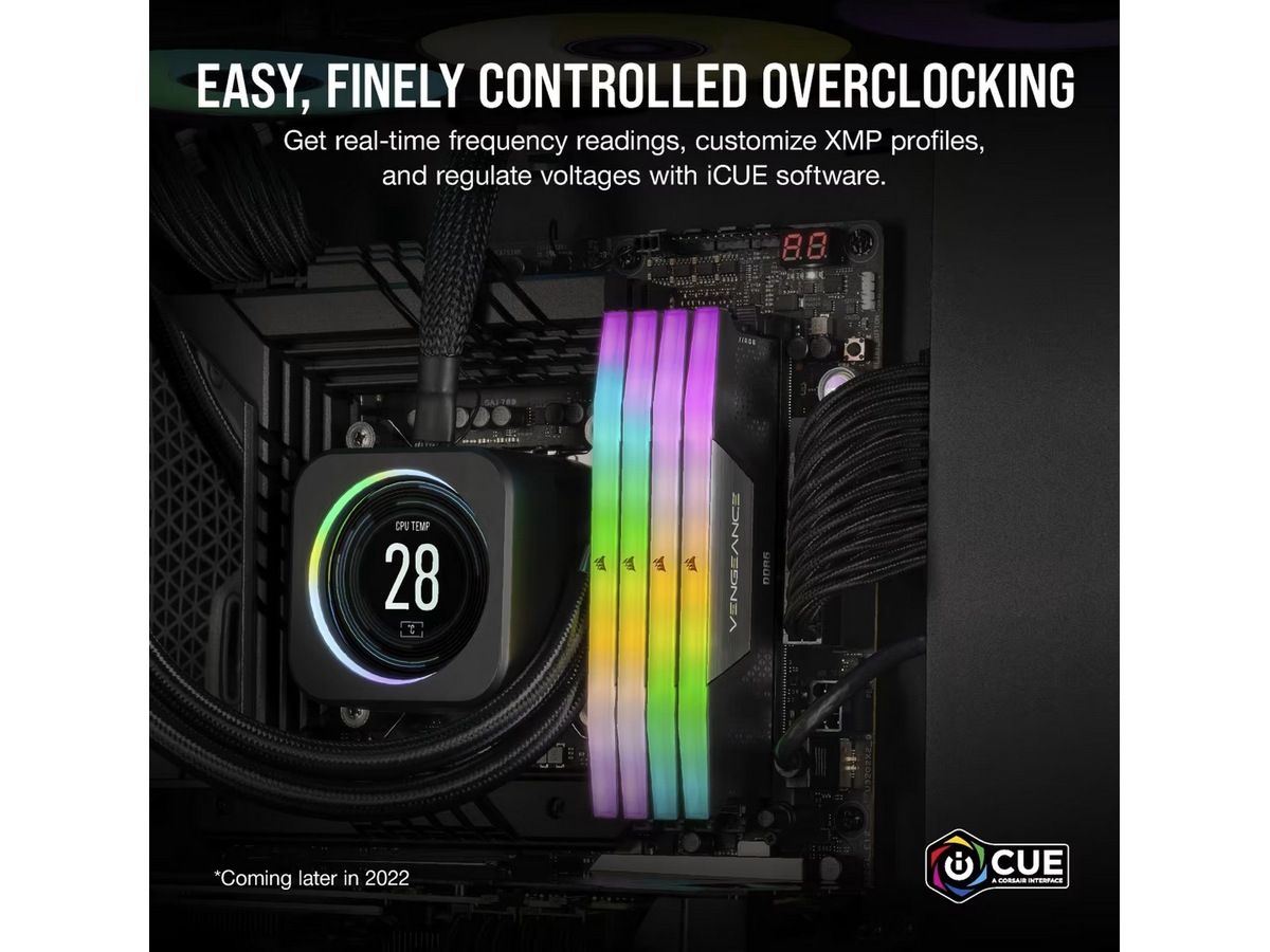 Corsair Vengeance RGB DDR5 6000MHz 32GB Minnebrikker