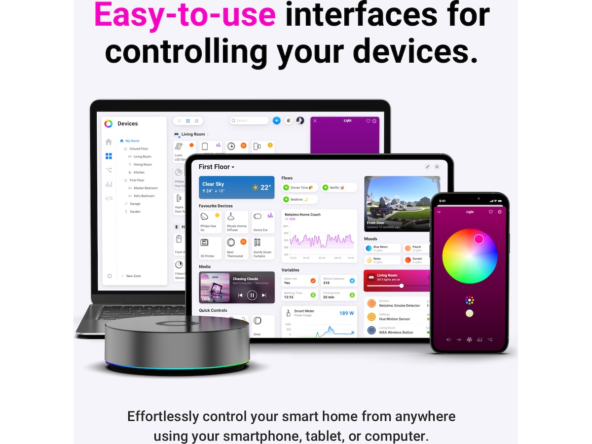 Athom Homey Pro (2026) Smarthus Hub Smarthub/ bridge