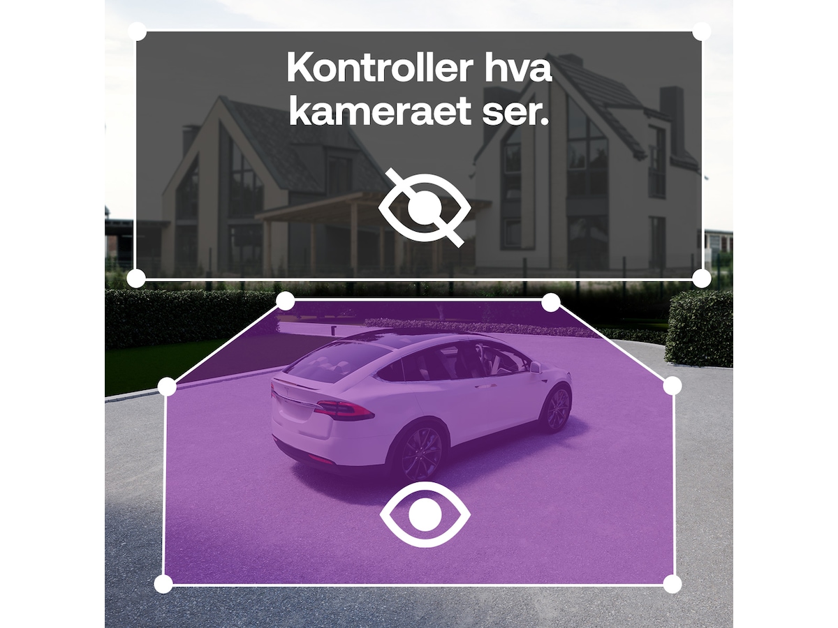 Arlo Essential 3 HD utendørs overvåkningskamera 2-pakning Overvåkningskameraer