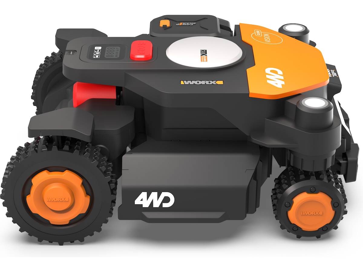 Worx WR342E  Kraftig firehjulsdrevet klipper Robotgressklipper