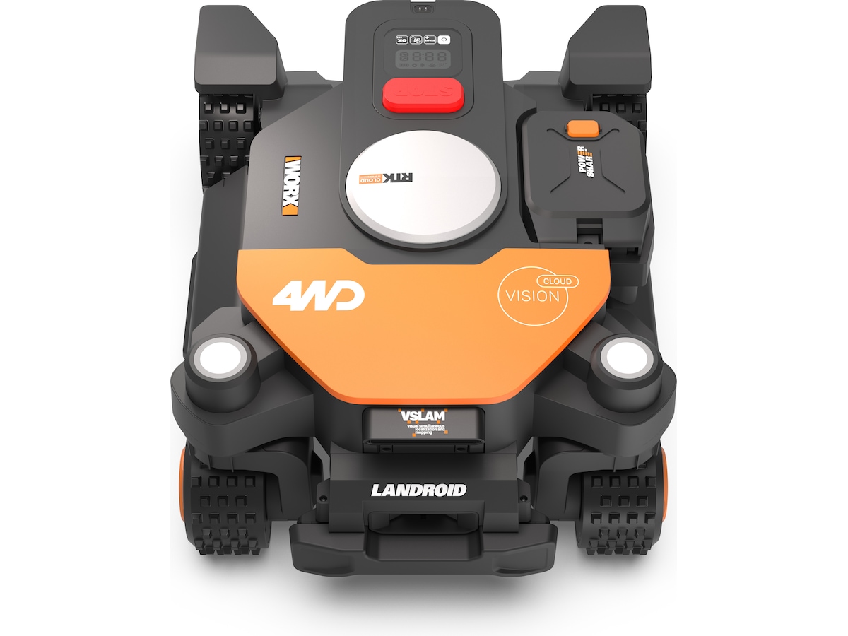 Worx WR341E Landroid Vision Cloud AWD 1000m² Robotgressklipper