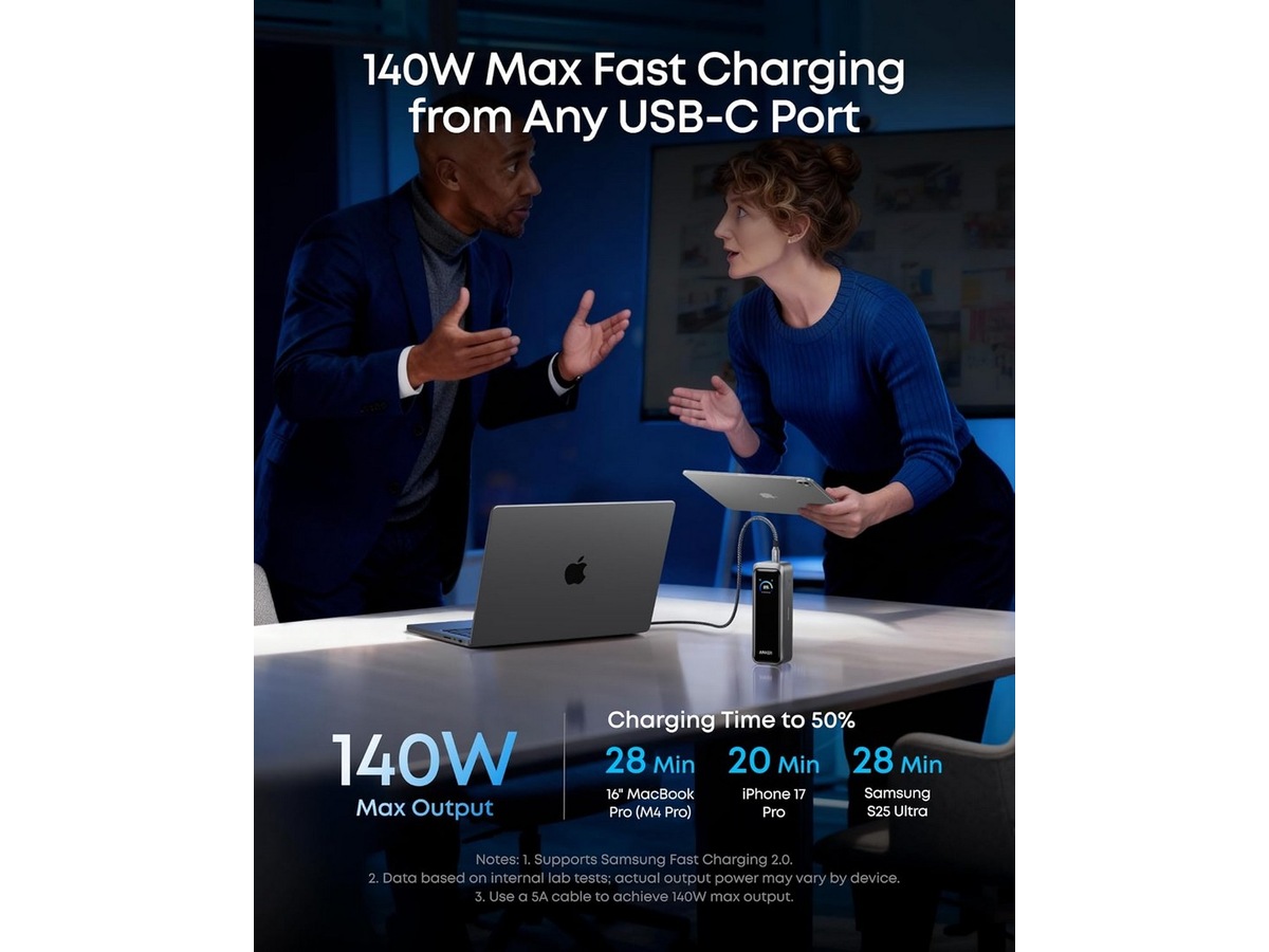 Anker Prime Power Bank 20 100mAh Powerbank