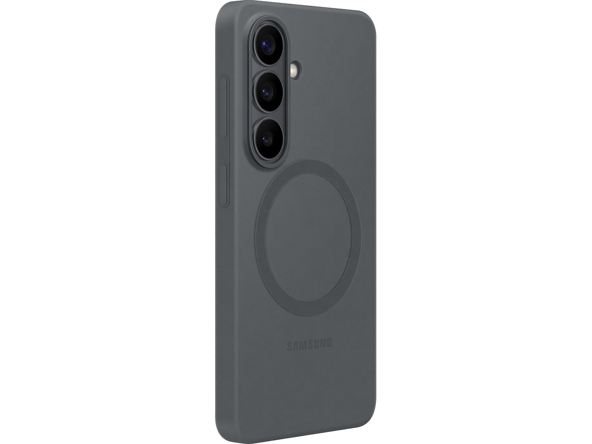 Samsung Galaxy S26 Magnet Silikondeksel (sort) Deksel til mobiltelefon